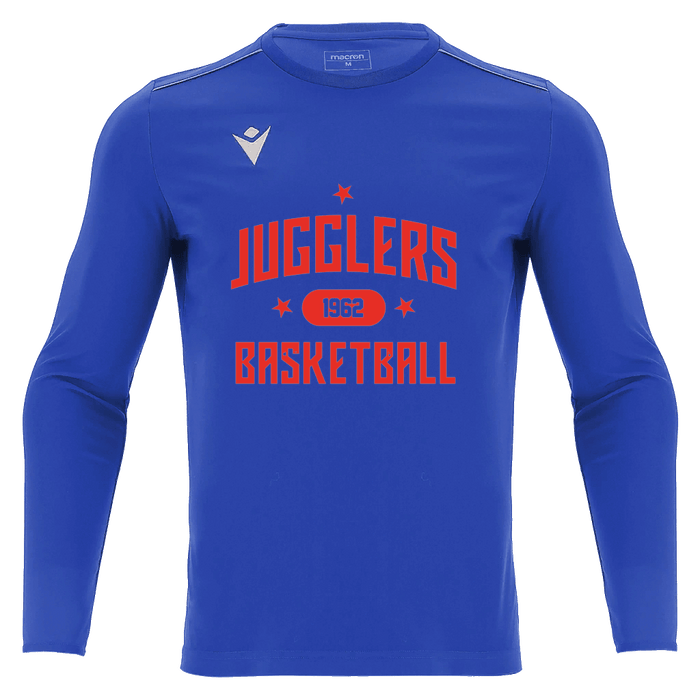 EBV The Jugglers Shootingshirt rood logo - heren kopen? - Klaver Sport