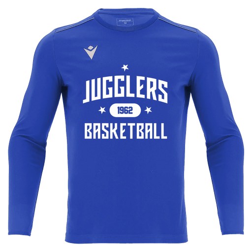 EBV The Jugglers Shootingshirt wit logo - heren kopen? - Klaver Sport