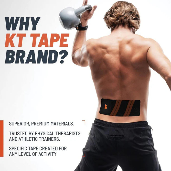 KT Tape Pro Wide Sporttape - Voorgesneden - 10 x 25 cm - 10 stuks kopen? - Klaver Sport